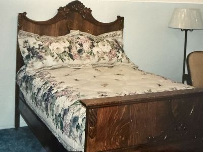 Antique Oak Full Size Bed