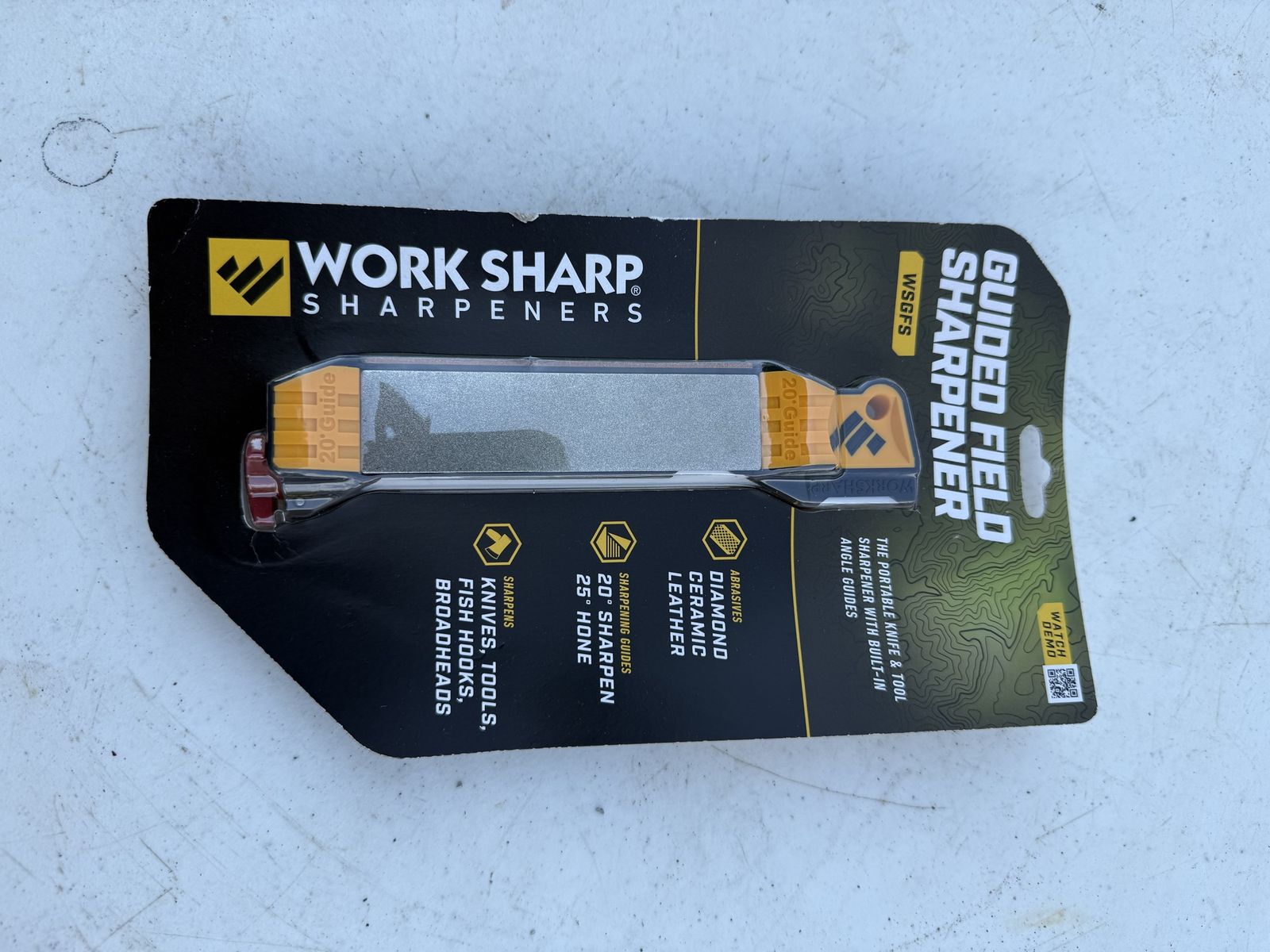 Work Sharp Guided Field Sharpener WSGFS Portable Knife & Tool Sharpener