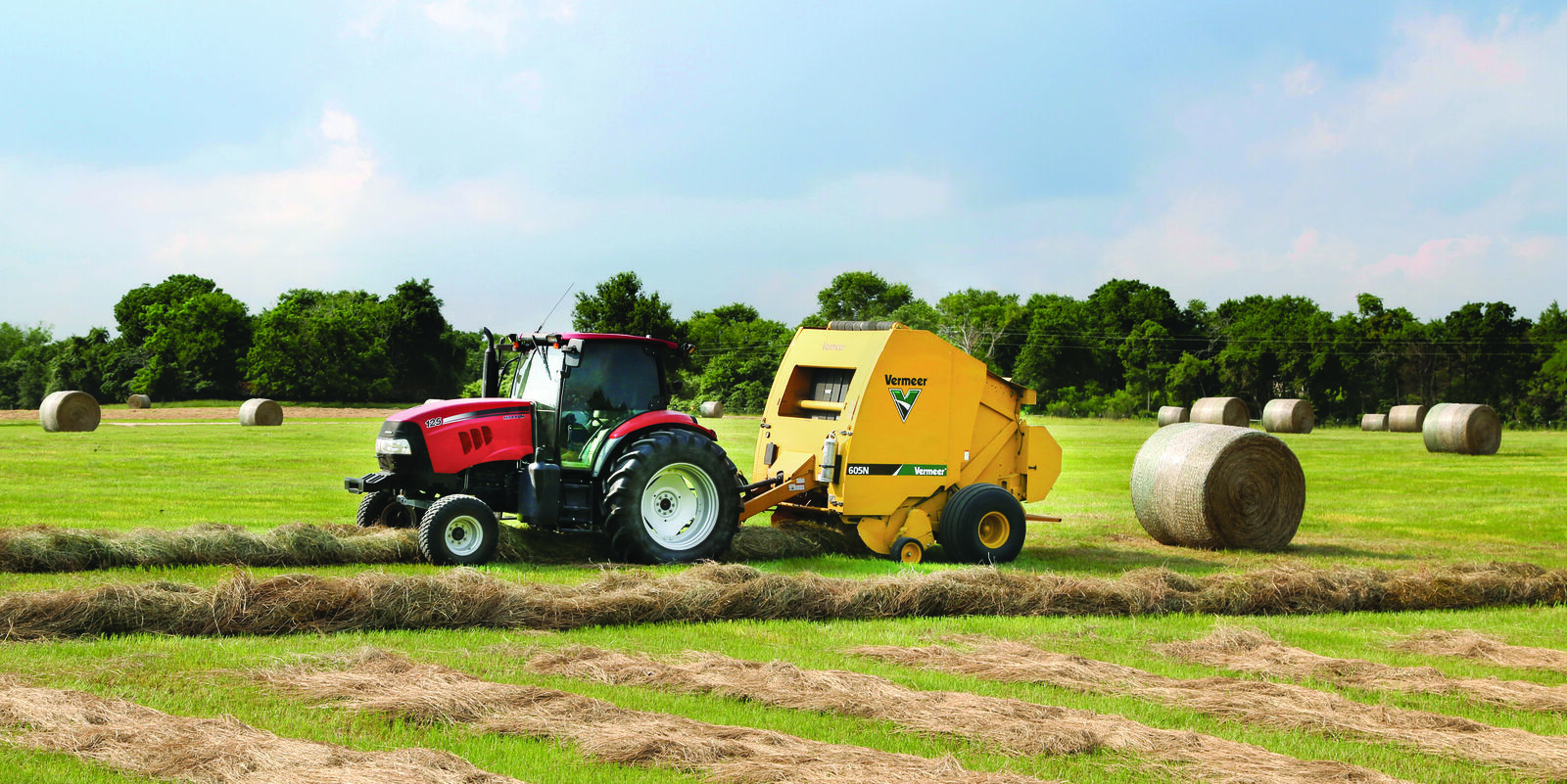 Vermeer 605N Round Baler