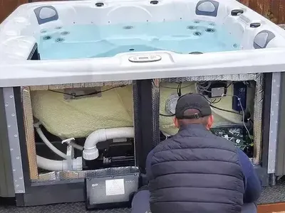 Hot tub service and repair!