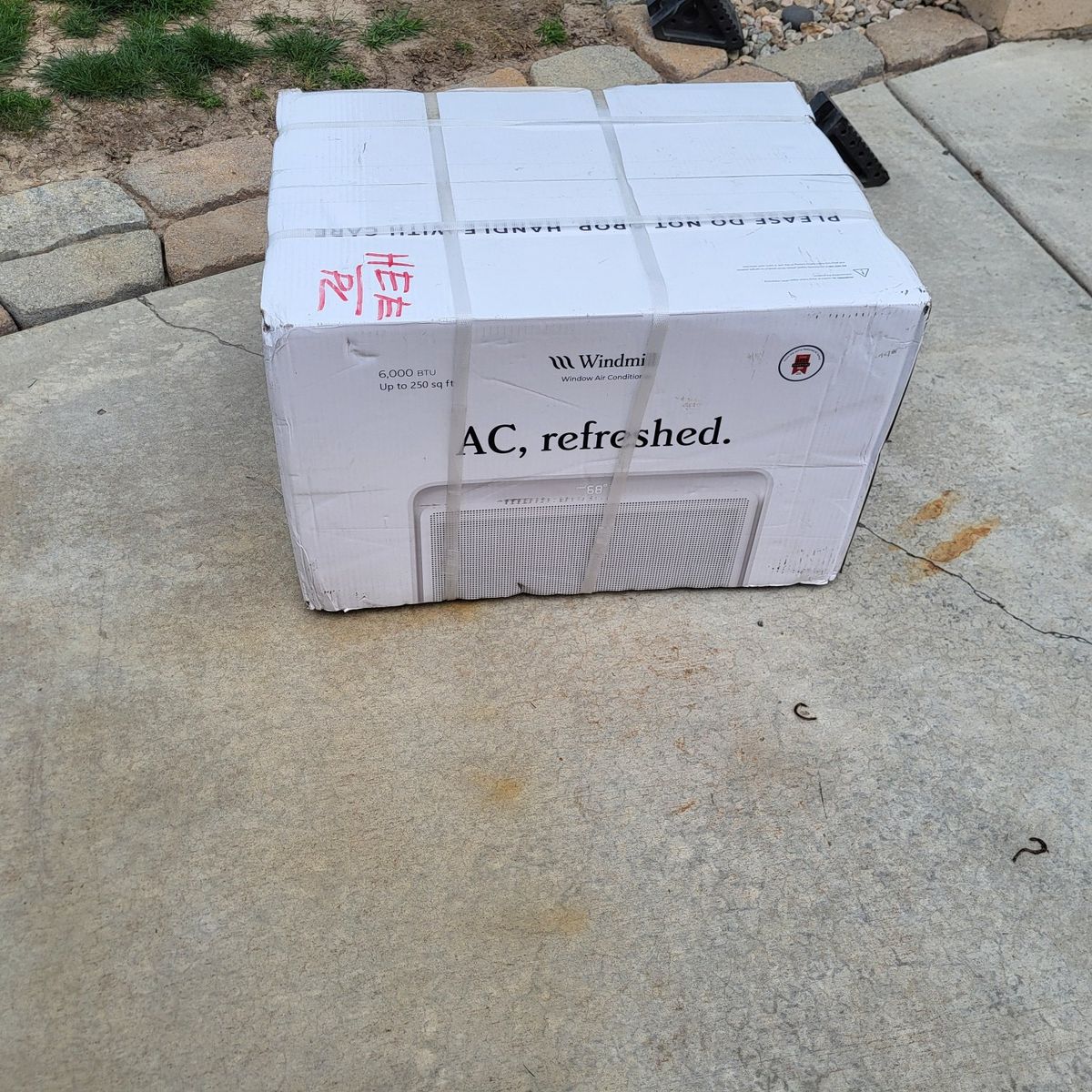 WindMill AC Window Unit 6000 BTU  250sq.ft