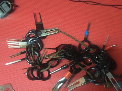 Automotive Terminal Release Key Removal Tool Set - 26 Pcs for Car Electrical Wiring Repairs