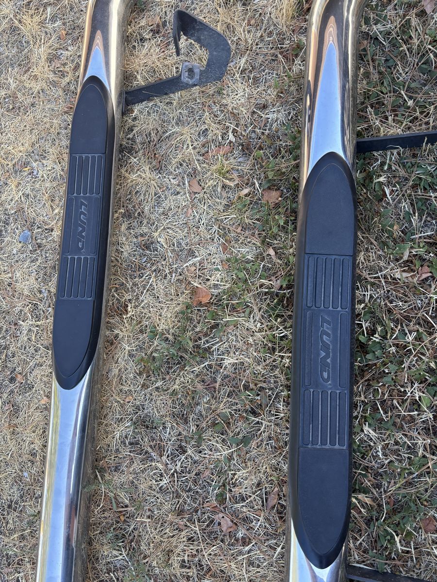 Lund GMC/Chevy side steps.