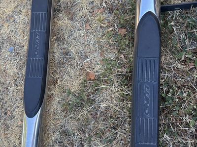 Lund GMC/Chevy side steps.
