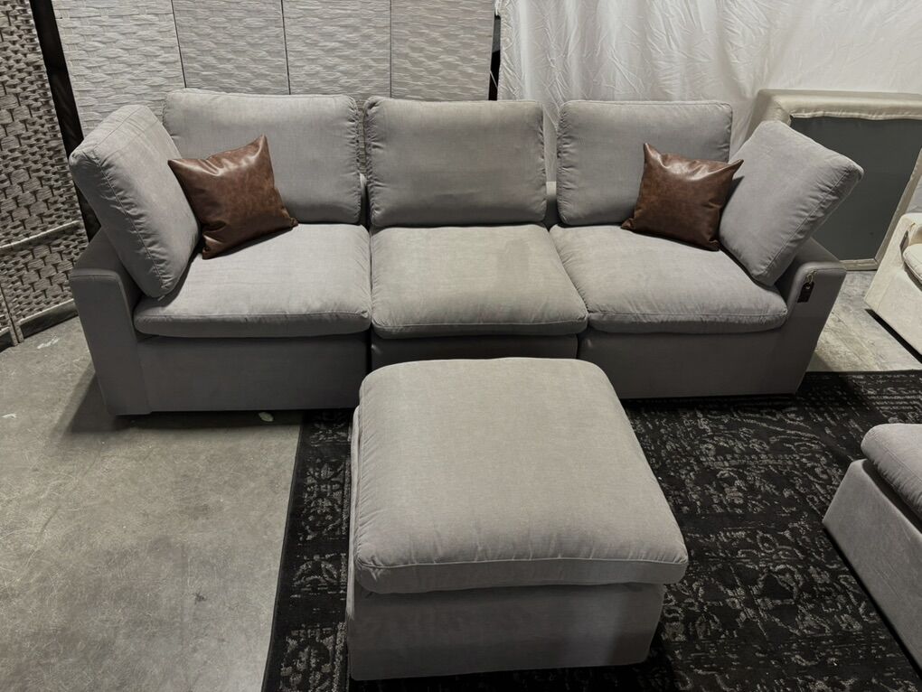 NEW 4-Piece Modular Couch (Free Delivery)