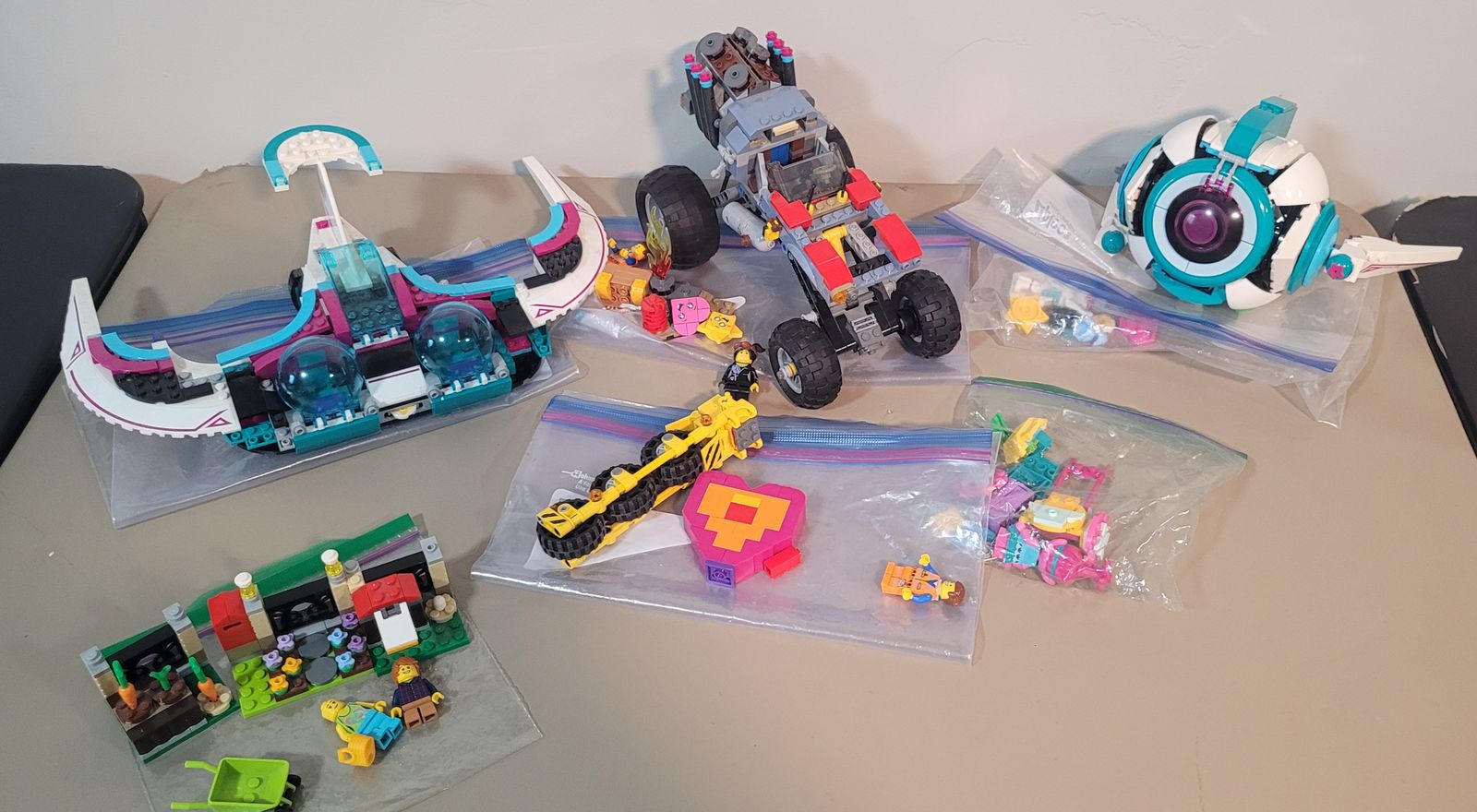 6 lego sets all for $50