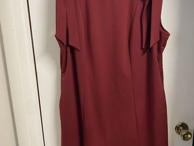 Two maroon dresses for sale