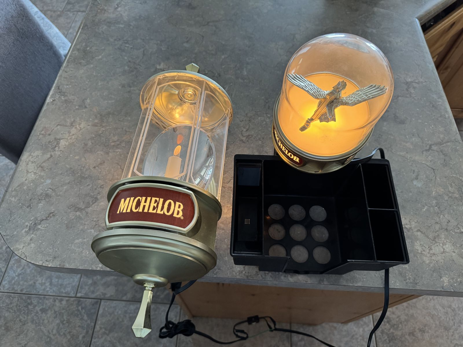 Vintage 80’s Michelob Bar Light Set