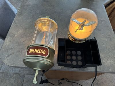 Vintage 80’s Michelob Bar Light Set