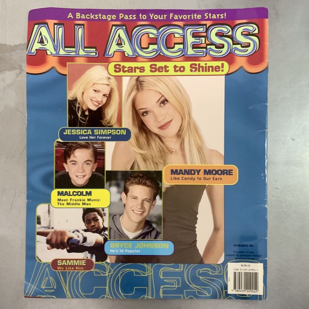 All Access & Scholastic Class Acts Magazines Y2K