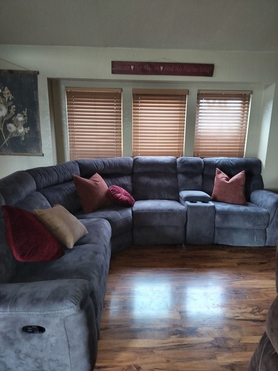 Sectional Grey Couch