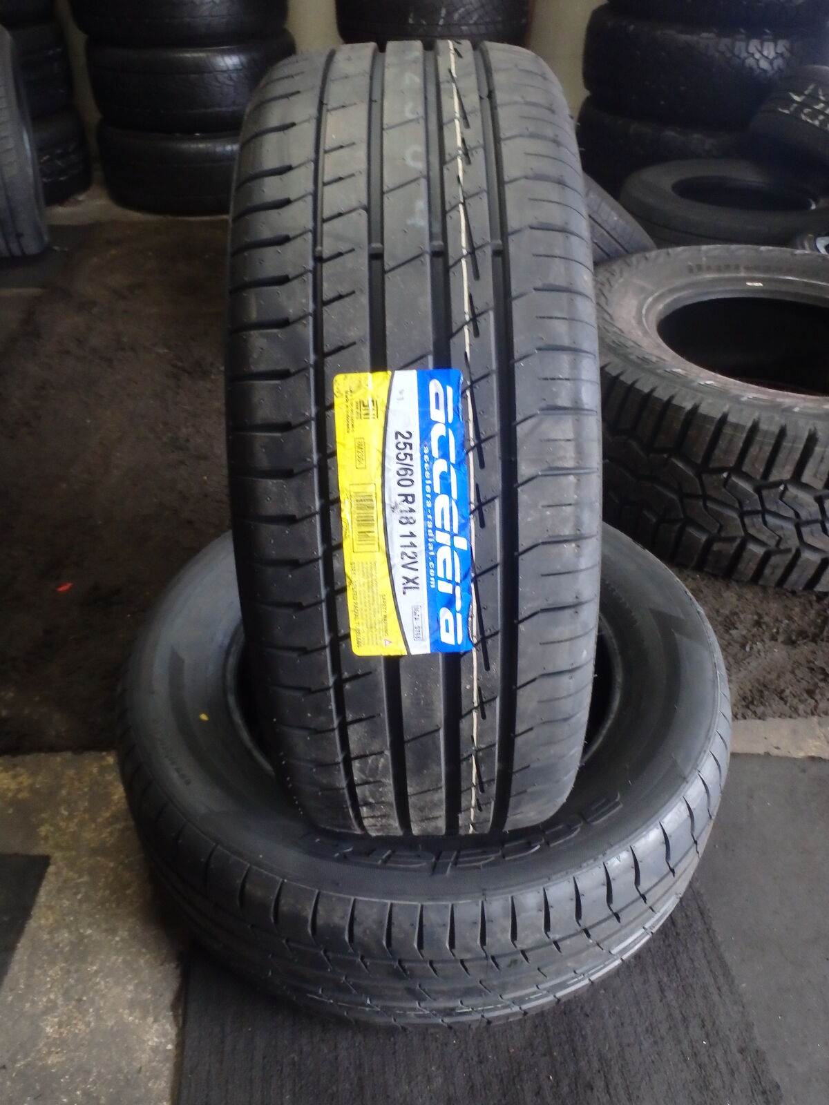 255/60R18 ACELLERA 10TO ST68 PAIR OF TWO BRAND NEW TIRES