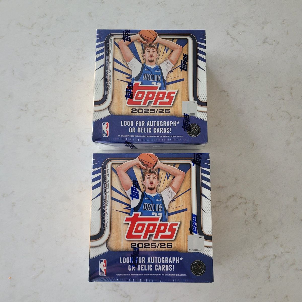 NEW- NBA Topps 2025/26 Mega Box