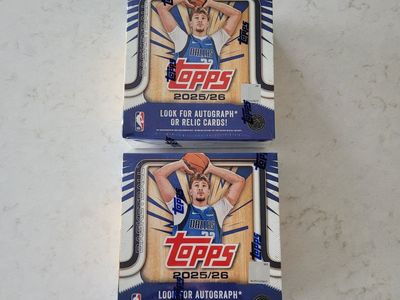 NEW- NBA Topps 2025/26 Mega Box