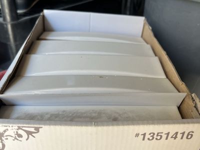 Boutique White Subway Tile - 9 Boxes, New Condition, Wall/Backsplash