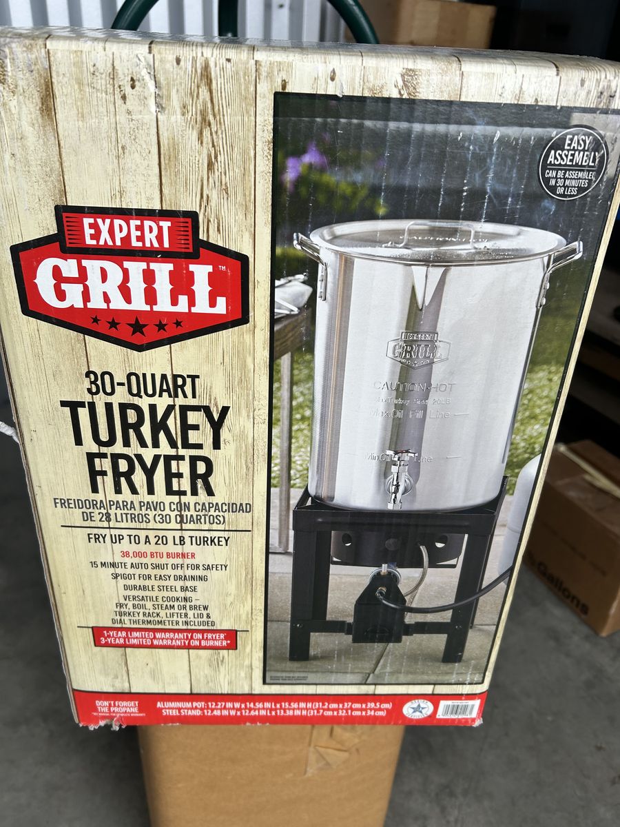 New Turkey Fryer