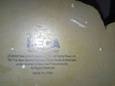 NECA 2002 Lord of the Rings Aragorn & Gandalf The Two Towers Snow Globe Water Ball