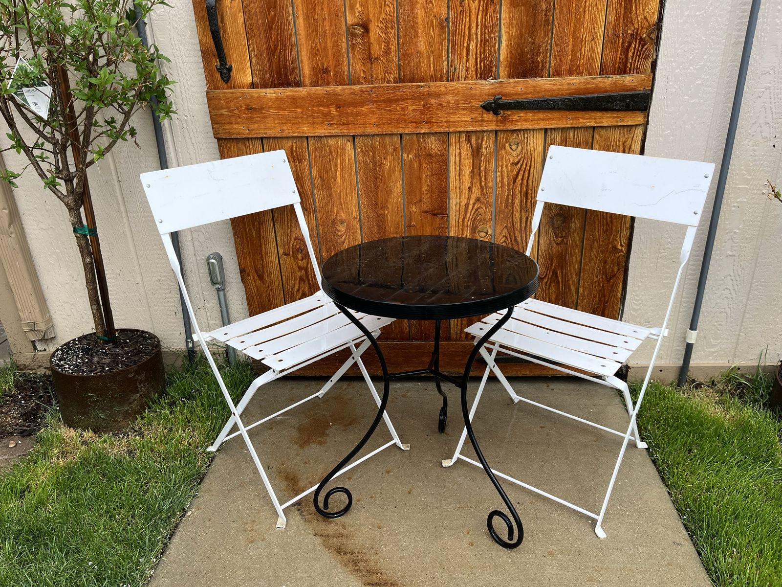 Metal Bistro Set Patio Set