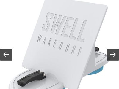 SWELL Wakesurf Creator 2.0 Shaper - 9x8 inch Wave Shaping Area - White