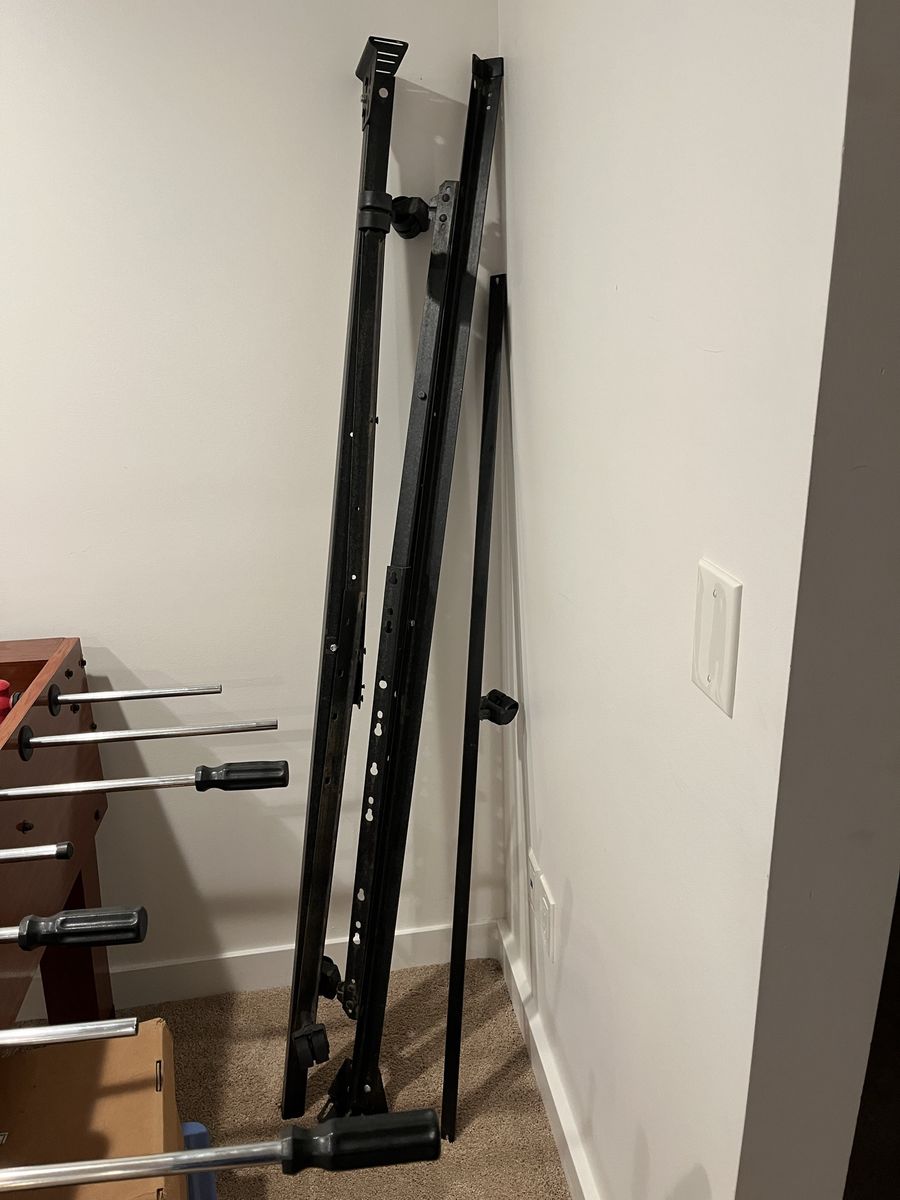 Queen Metal Bed Frame Rails