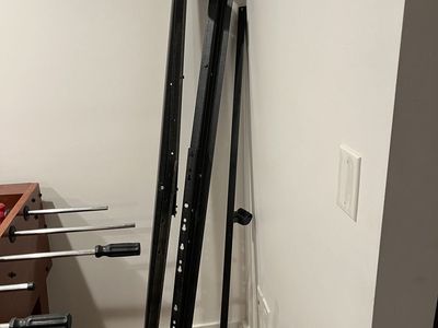 Queen Metal Bed Frame Rails