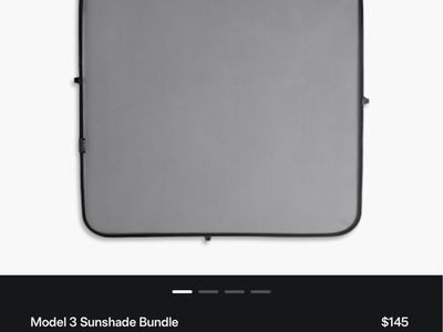Tesla model y roof shades. New OEM.