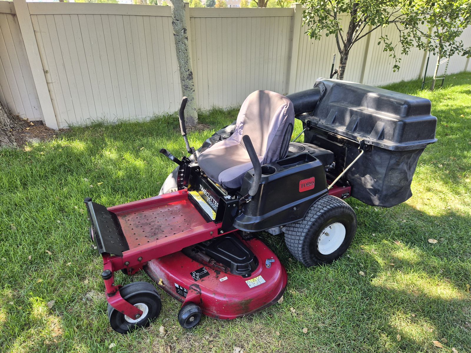 Toro 50" Zero Turn Mower with Bags