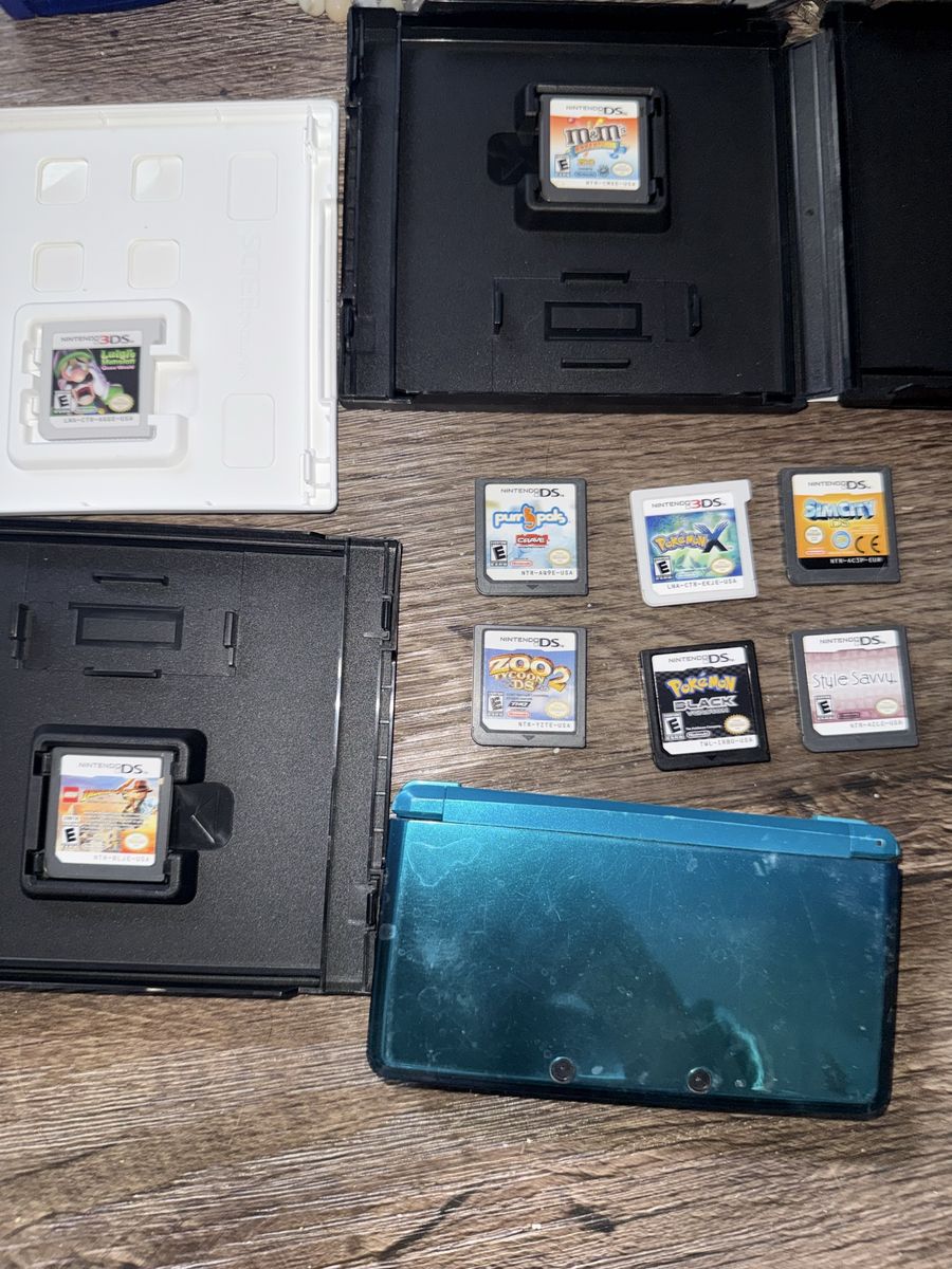 Nintendo 3DS, Pokémon Black, Pokémon X, more games