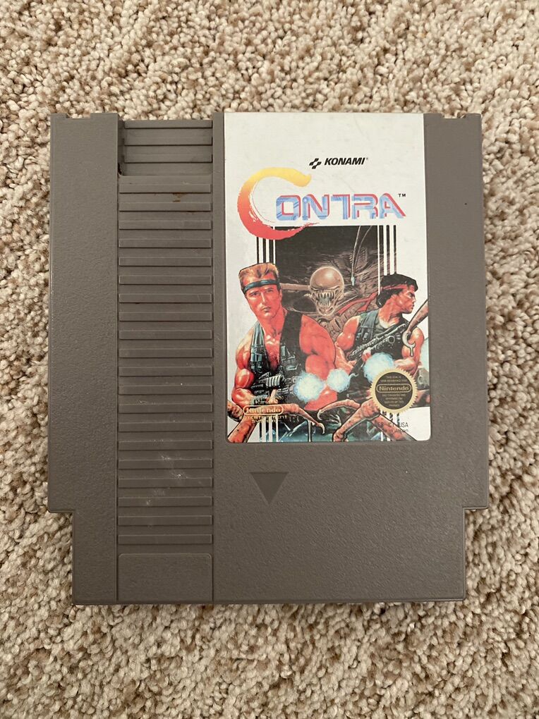 Original Nintendo Contra NES