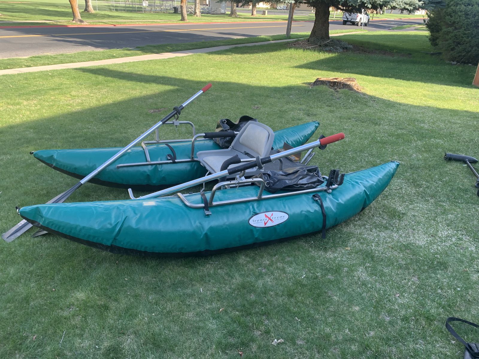 Bucks Bags pontoon boat