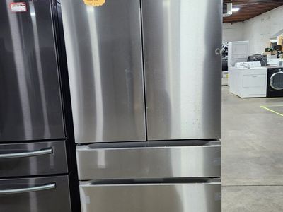 LG French Door Refrigerator in Stainless Steel with Multi-Drawer Freezer - Brand New