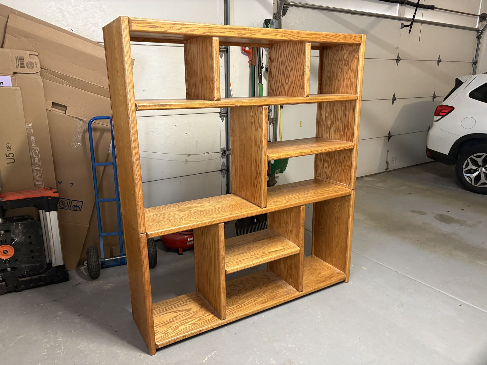 Oak bookshelf