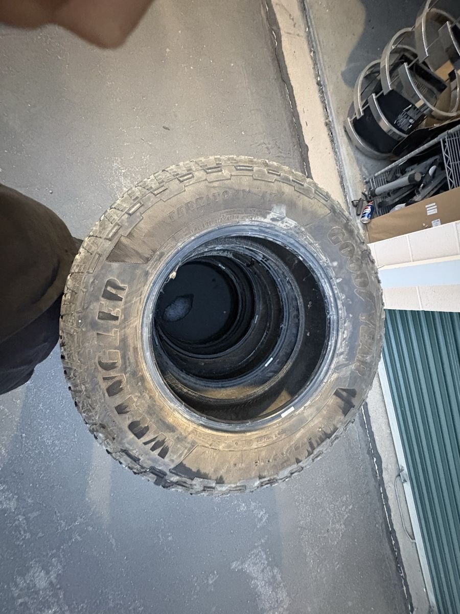Set of 4 Goodyear Wrangler All-Terrain Tires