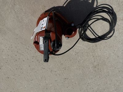 New Heavy Duty Septic Pump