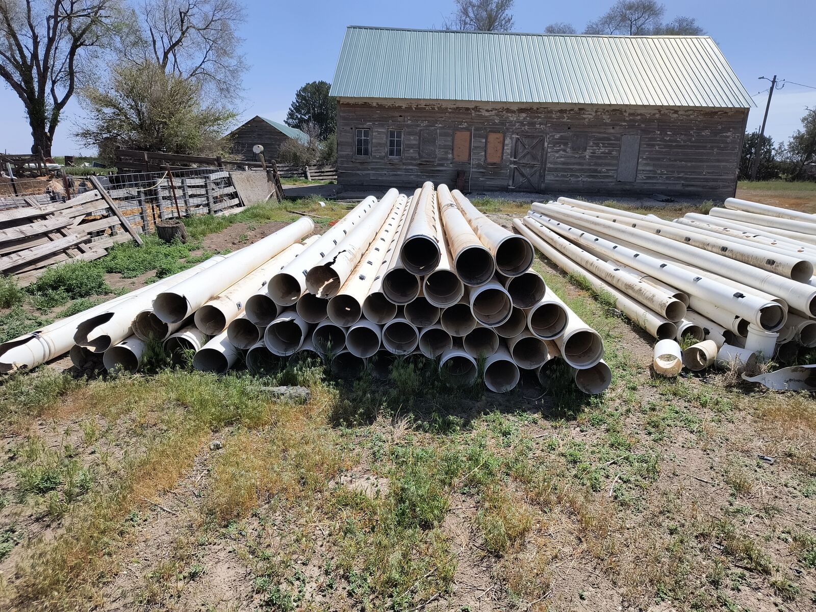 Updated 8/6/25 Leftover/Cull Gated/Main Irrigation Pipe - $1 (Buhl)