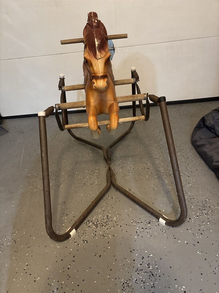 Vintage Bouncing Horse