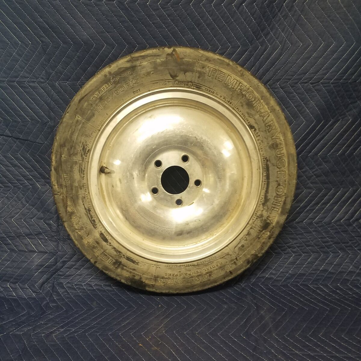 125/90 r15 Lincoln or Hot Rod Aluminum Spare Tire