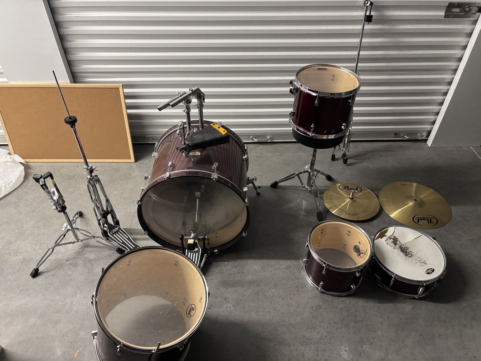 Pearl 5-Piece Drum Set
