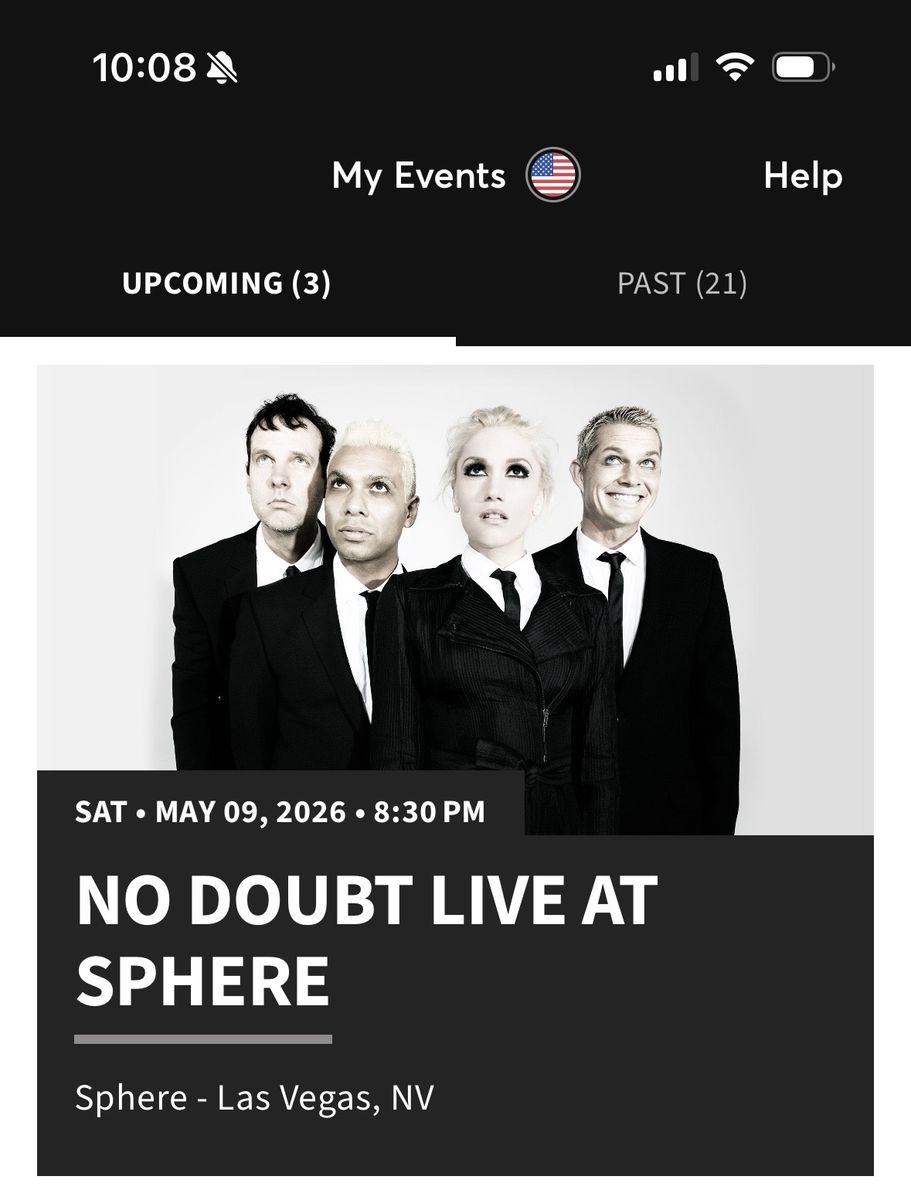 No Doubt At The Sphere