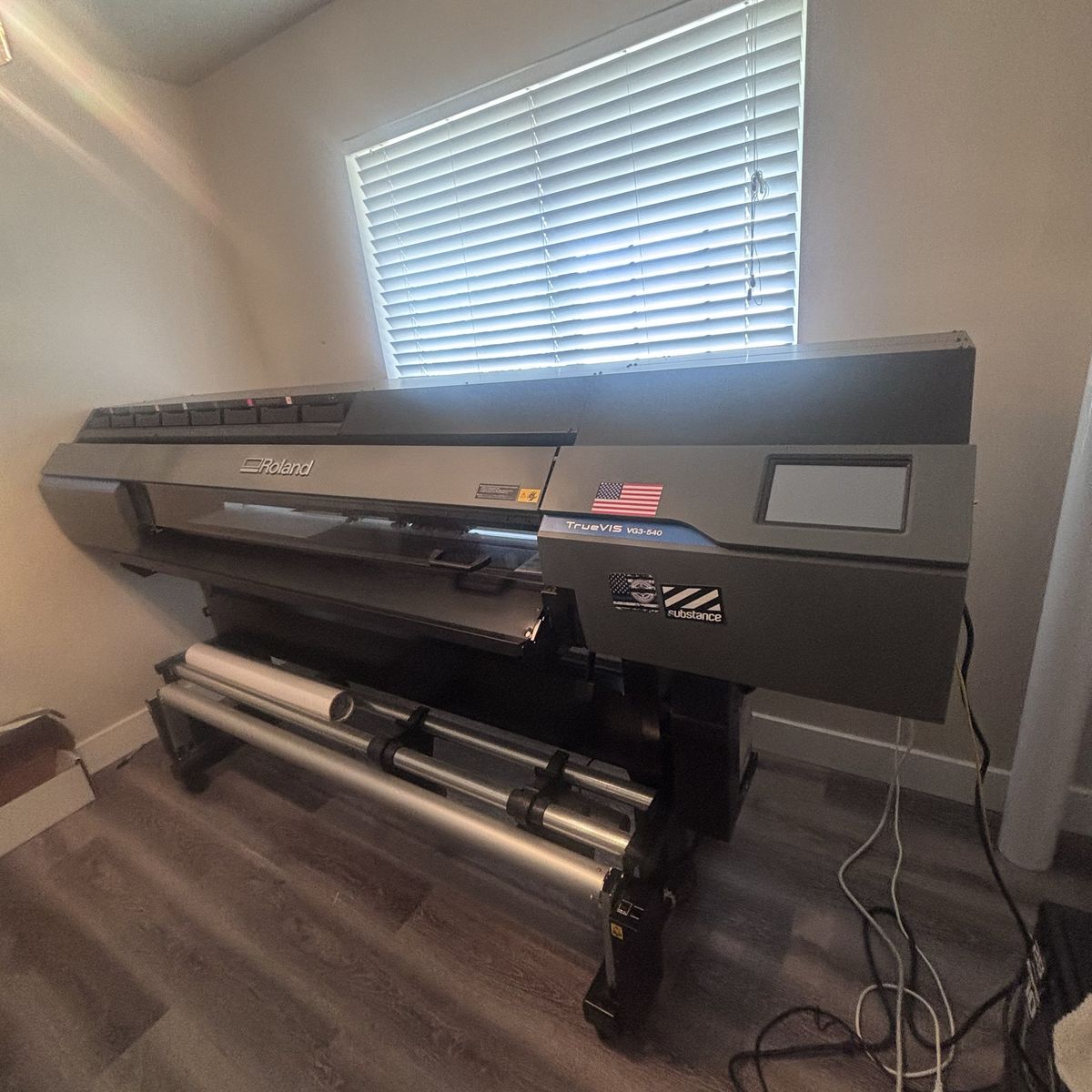 Roland TrueVIS VG3-540 Large Format Inkjet Printer/Cutter - Print & Cut Machine