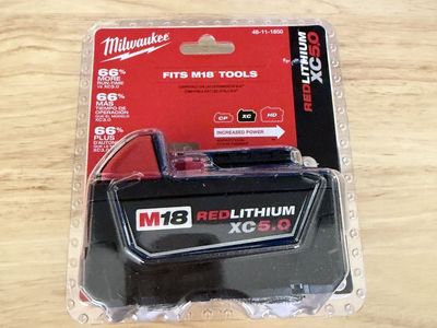 Milwaukee M18 XC 5.0 Battery NEW