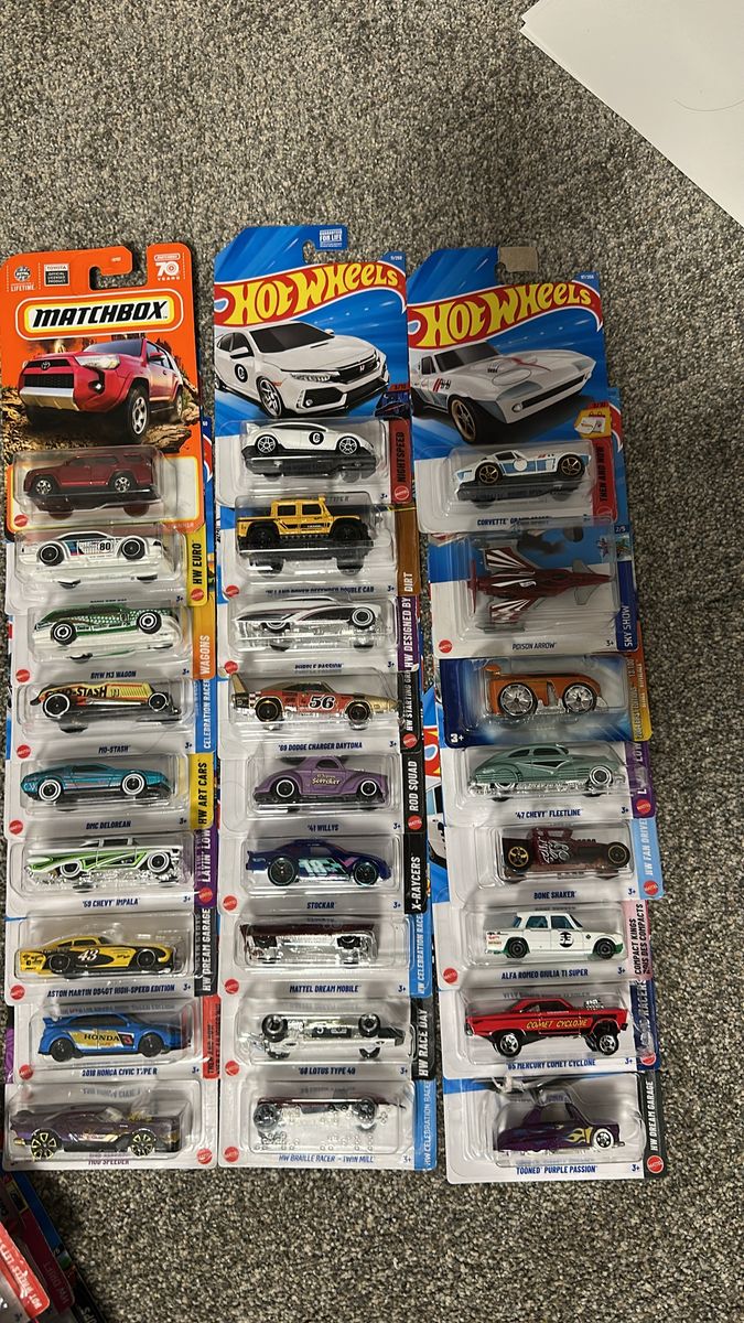 $1 Hot Wheels - Unopened Diecast Cars