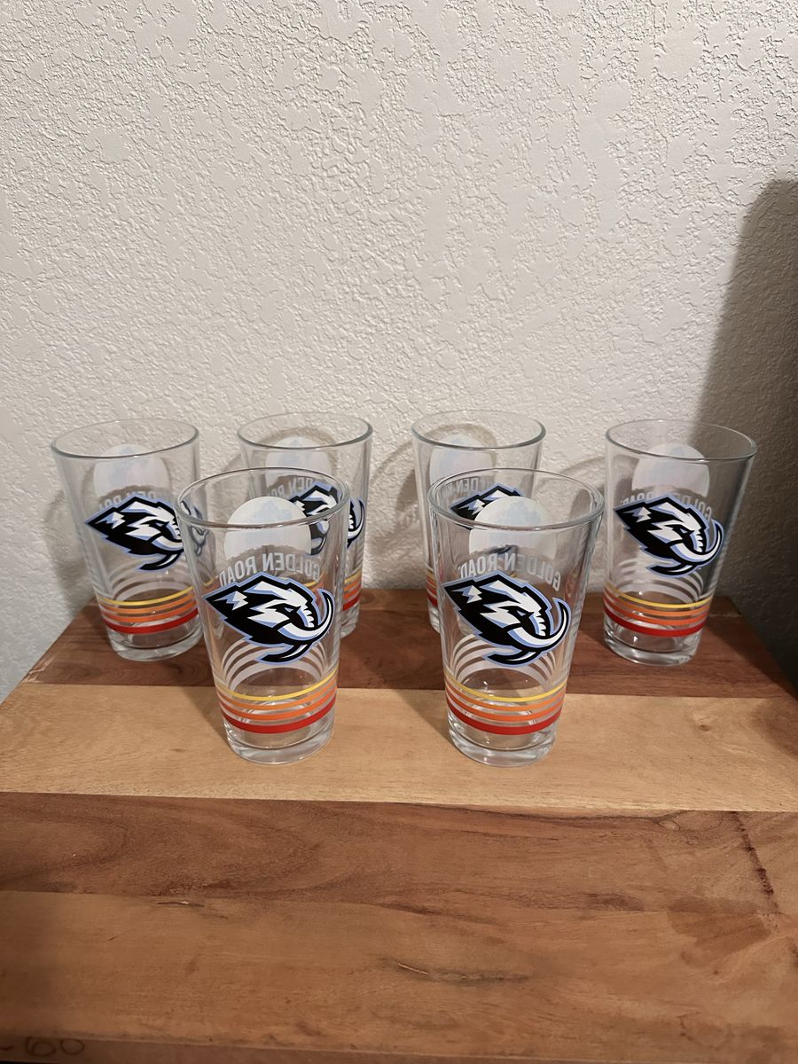 New Mammoth Beer Glasses Set of 6