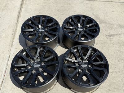 Ford F150 Raptor Rims 17” like new with sensors