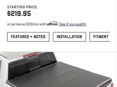 Tonneau Cover 2019-2026 GMC Sierra/Chevy Silverado