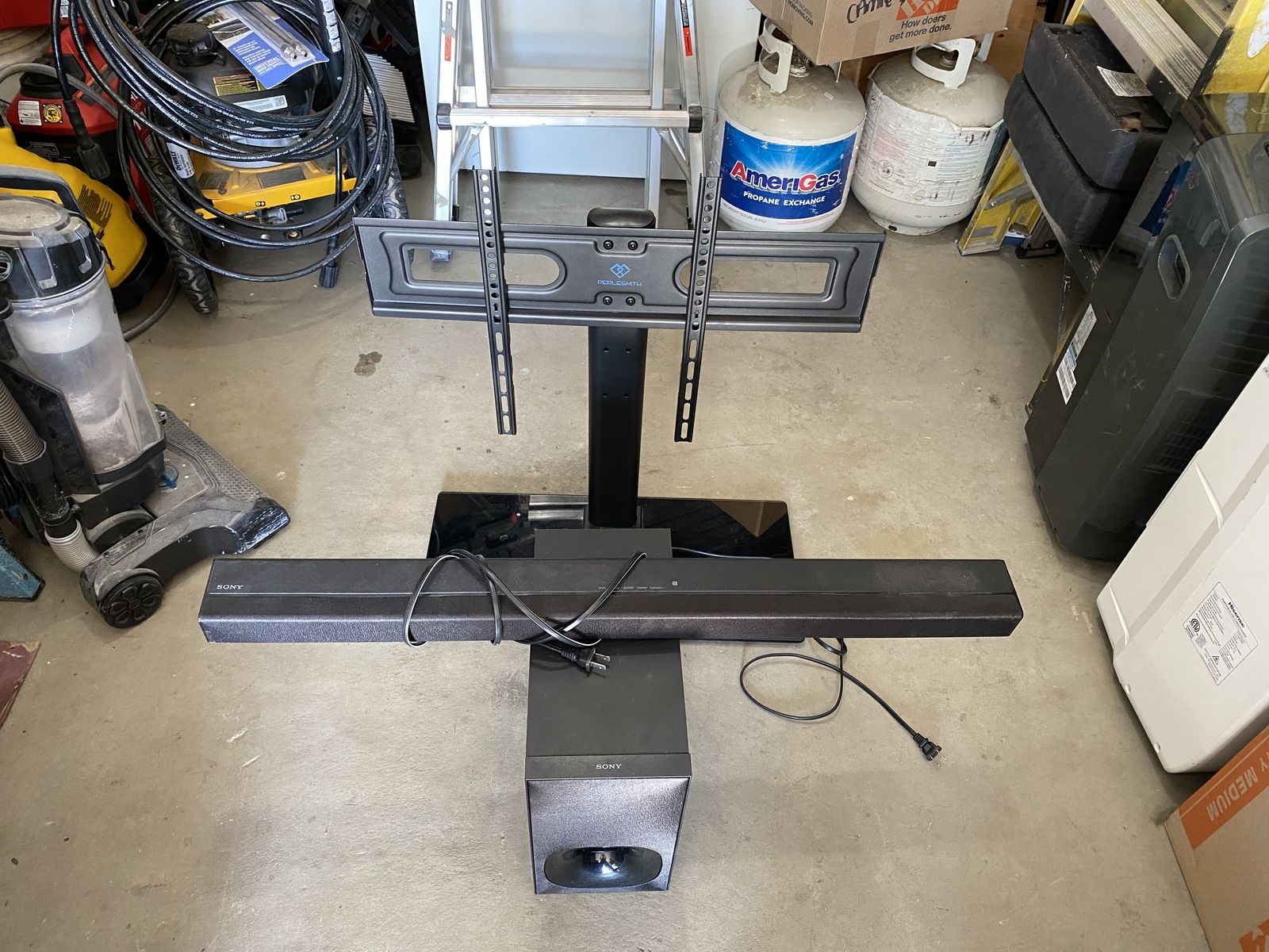 Mixed Home Theater Sound System & TV Stand Lot