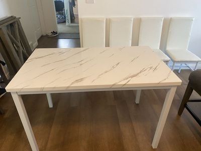 Table and chairs