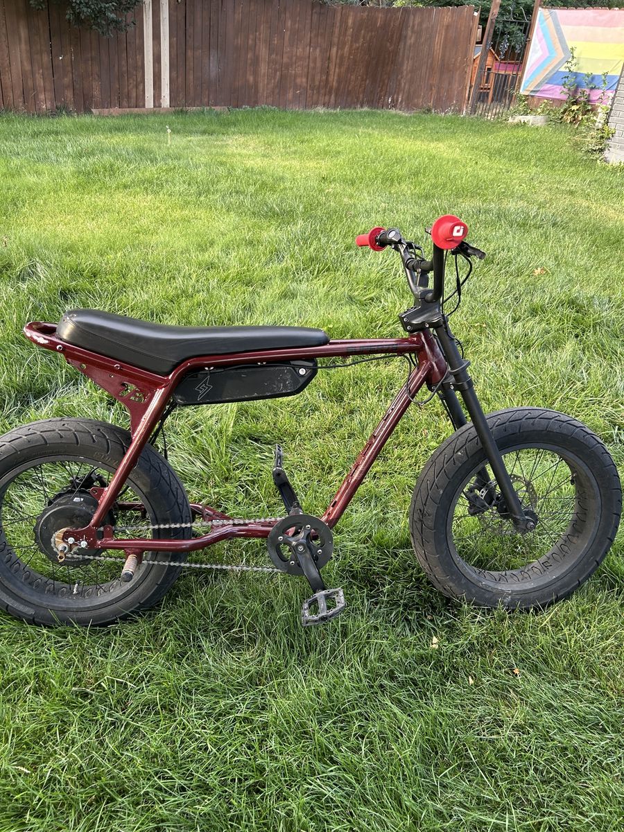 Super73-ZX Electric Bike - Maroon