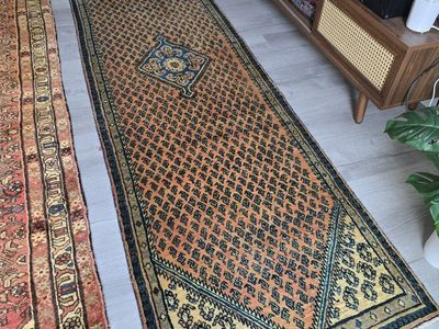 Gorgeous Handknotted Wool Runner, ~3x10