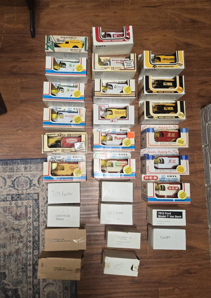 ERTL lasting quality die cast metal replica cars